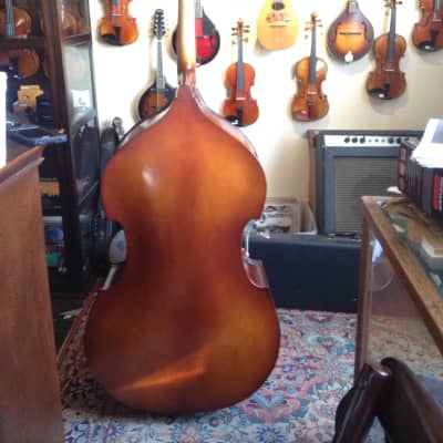 Cremona SB-2 3/4 Scale Upright Bass 2015 Shaded Amber image 9
