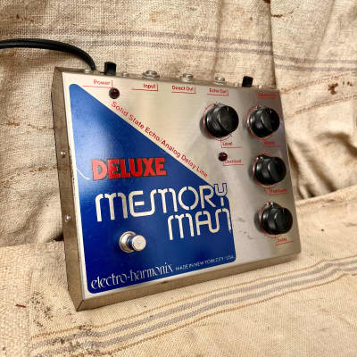 1970's Electro-Harmonix Deluxe Memory Man - Blue & Silver image 1