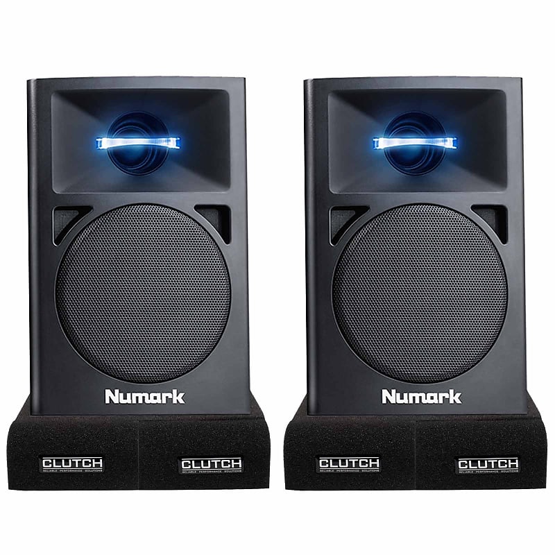 Powered Active Desktop Computer Recording DJ Monitor Speakers | Reverb