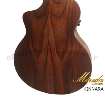 Merida Extreme Kinnara Solid sitka Spruce & Rosewood Electronic acoustic guitar image 6