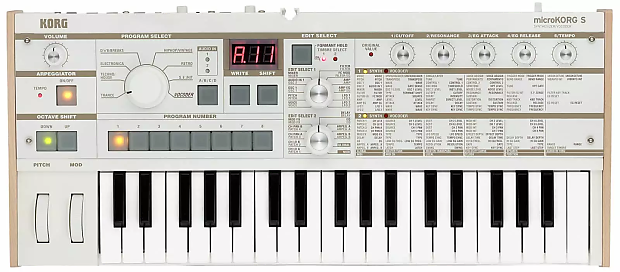 Korg microKorg-S 37-Key Synthesizer/Vocoder | Reverb