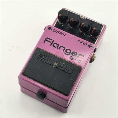 Boss BF-2 Flanger 1980-1984 (Black Label) Made In Japan | Reverb
