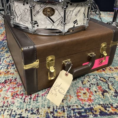 Ludwig - 14x5" 90th Anniversary, Limited Edition, Top Hat and Cane Snare Drum with Original Case! image 9