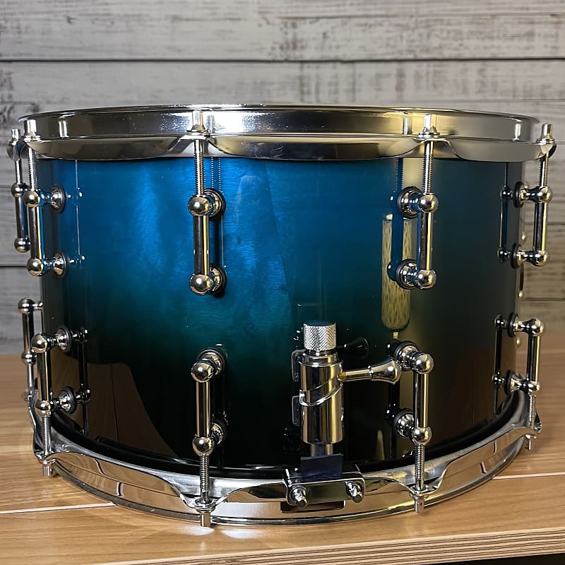 Sound Percussion Labs 468 Series 14x8 Snare Turquoise Blue Fade