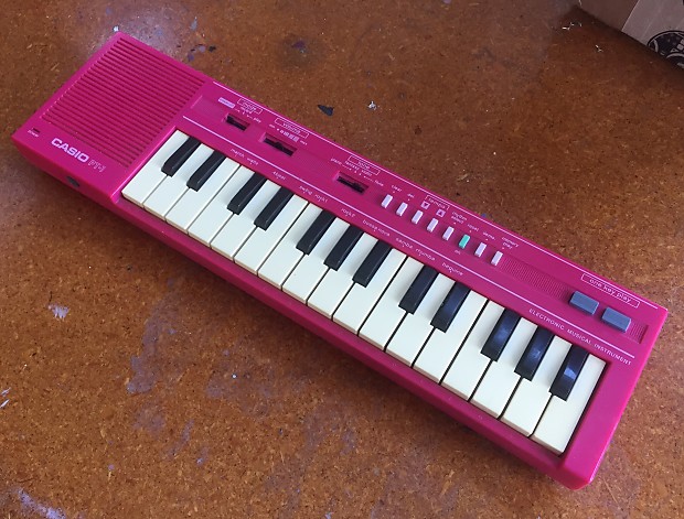 Pink casio keyboard hot sale