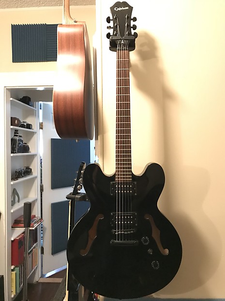 Epiphone dot studio black hot sale