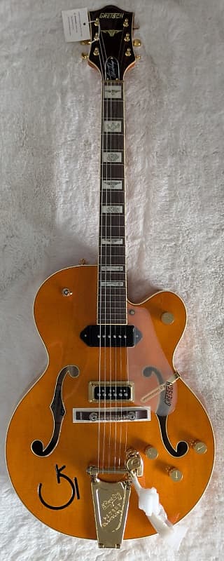 ギター Gretsch G6120W-1957 Used Gretsch G6120W-1957 Eddie Cochran Orange 2004 | Cream City Music