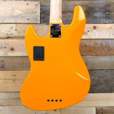 Sire Marcus Miller V3 4-string Jazz Bass Guitar 2022  - Orange - With Matching Headstock - Weight: 9lbs 12oz image 2