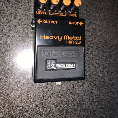 Boss HM-2w Heavy Metal waza craft distortion guitar effects pedal made in japan image 3