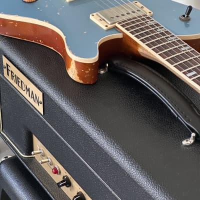 Friedman Metro D 2019 Electric Guitar  - Metallic Blue Relic image 21