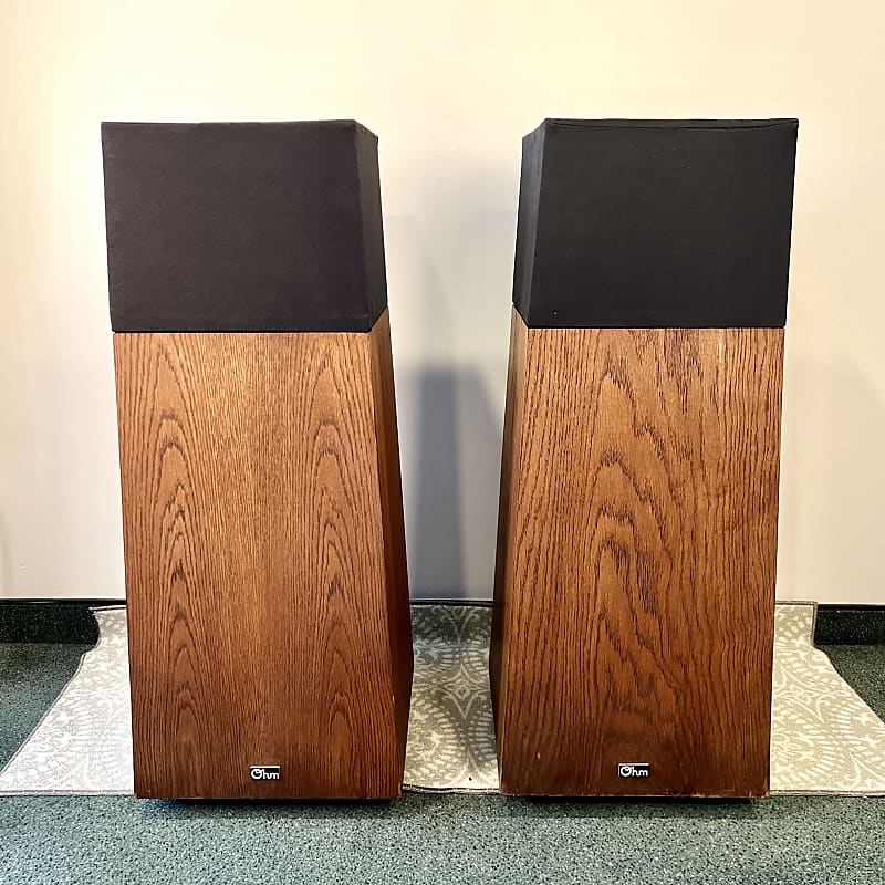 Ohm Walsh Speakers (1989) ++ Restored/Upgraded