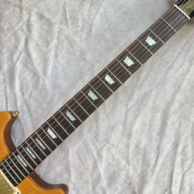 Gibson Les Paul Double Cutaway Lite 1999 - Trans Amber image 8