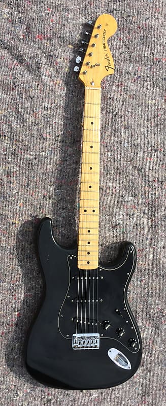 Vintage 1975 Fender Stratocaster Strat Hardtail Electric