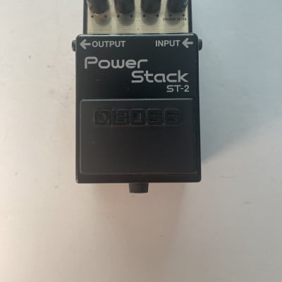 【ほぼ未使用】BOSS Power Stack ST-2 BOSS ST-2 Power Stack Distortion Guitar Effects Pedal
