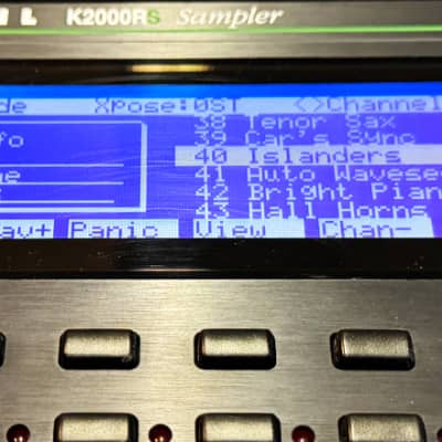 Kurzweil K2000/K2000R , Korg 01/w, Korg Wavestation, led lcd display with ribbon cable