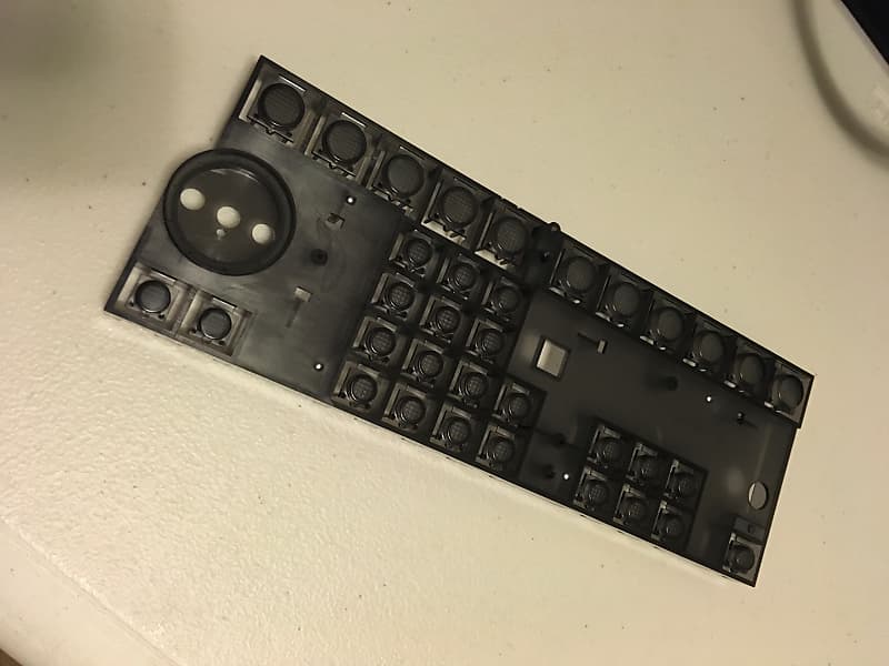 Korg M50  Music Workstation Keyboard Panel Button Assembly image 1