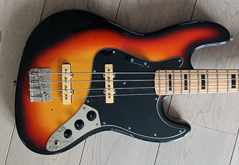 Fernandes Burny Jazz Bass early 70s - Sunburst diMarzio 70s