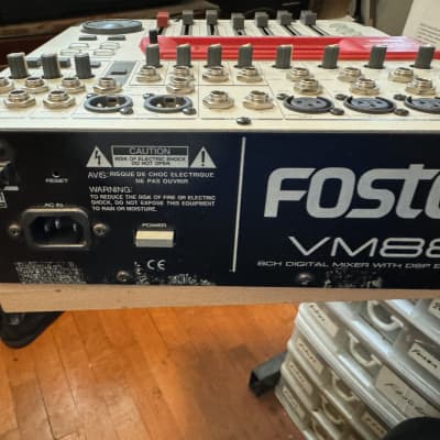 Fostex VM88 8チャンネルデジタルミキサー Fostex VM88 8チャンネルデジタルミキサー DJ機材