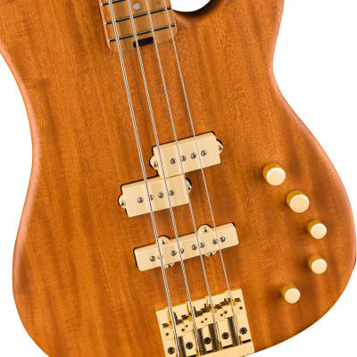 CHARVEL - Pro-Mod San Dimas Bass PJ IV MAH  Caramelized Maple Fingerboard  Natural Mahogany - 2963078557 image 3