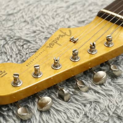 Rare Birdseye neckl Fender Japan '62 reissue Stratocaster ST-62BN Made in Japan image 12