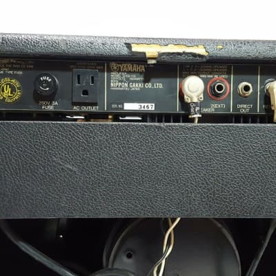 Yamaha G100-112 2-Channel 100-Watt 1x12" Inch Guitar Combo Amplifier image 4