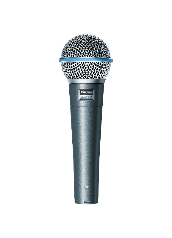 Shure BETA 58A Supercardioid Dynamic Microphone image 1