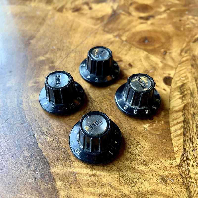 Hagstrom Witch hat knobs 1960 Silver Swede Viking original Reverb