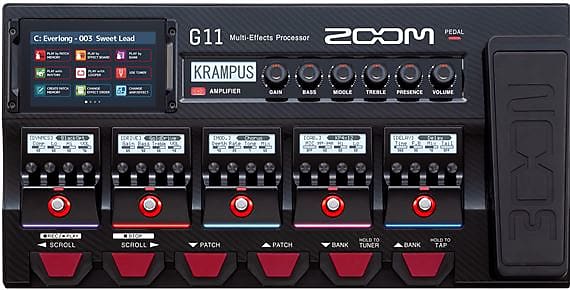 Zoom G11 Multi-Effects Processor For Guitarists image 1