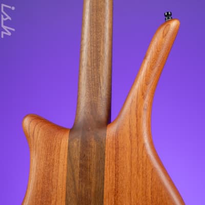 Ish x Warwick Dolphin SN TCS Custom Shop Endangered Species 4-String Bass Wenge Fretboard image 8