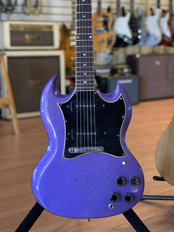 Gibson SG Refinished 1967 Purple sparkle image 1