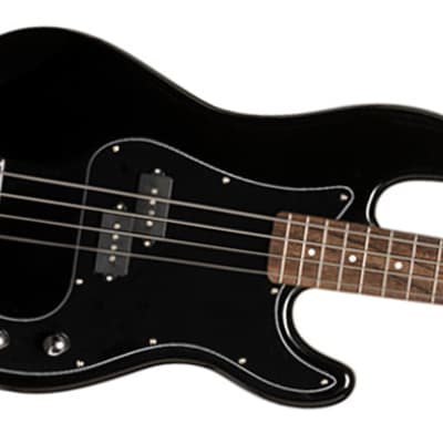 Stagg SBP-30-BLK Standard "P" Electric Bass Guitar Black "Stanford" image 1
