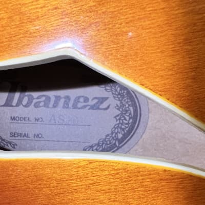 Ibanez AS80 Artstar - Vintage Sunburst image 7