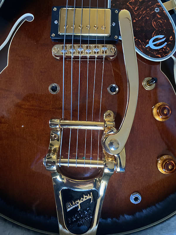 Epiphone Sheraton II 2009 - Tobacco Burst, Gibson 57 Classic