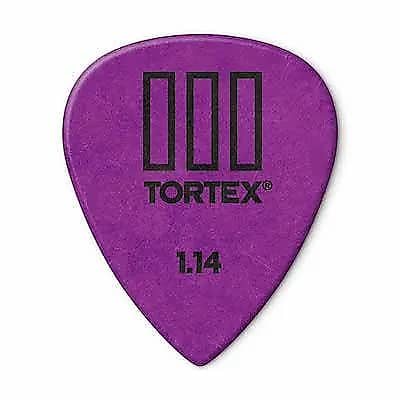 Dunlop 462P114 Tortex III 1.14mm Guitar Picks (12-Pack) image 1