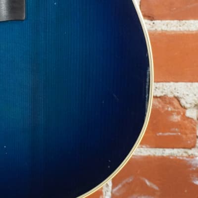 Yamaha DWX-8C Acoustic Electric Guitar Blue image 4