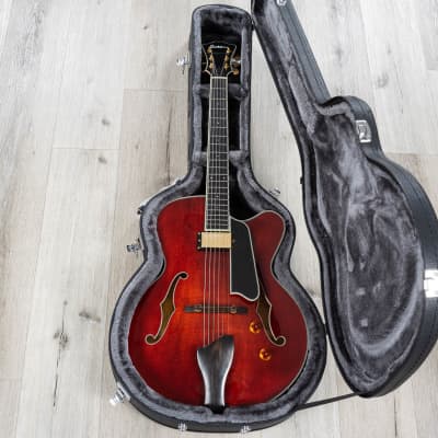 Eastman T146SM-CLA Thin Archtop Jazz Guitar, Lollar Imperial Pickups, Classic image 12