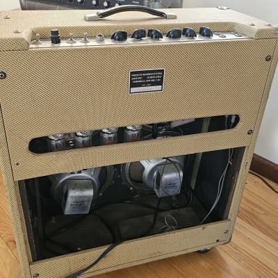Earth 4x10 70s tube combo amp- Tweed twin/super reverb style image 6