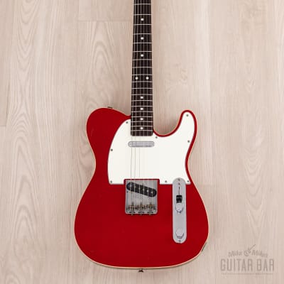 1989 Fender Telecaster Custom ‘62 Vintage Reissue TL62B-650 Candy Apple Red A-serial, Japan MIJ Fujigen image 2