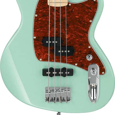 Ibanez TMB100M Talman 4-String Bass Guitar, Mint Green w/ Hard Case and Cloth image 2