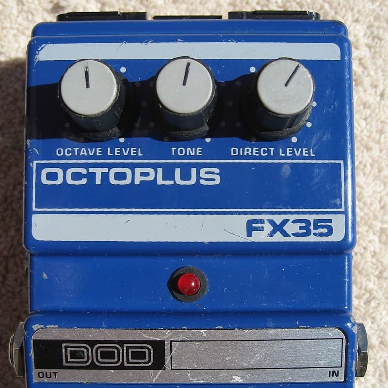 DOD octopus fx35 オクターバー DOD - Octoplus FX35 - YouTube