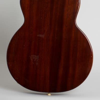 Guild  Aristocrat M-75 Thinline Hollow Body Electric Guitar (1956), ser. #3390, original brown hard shell case. image 4