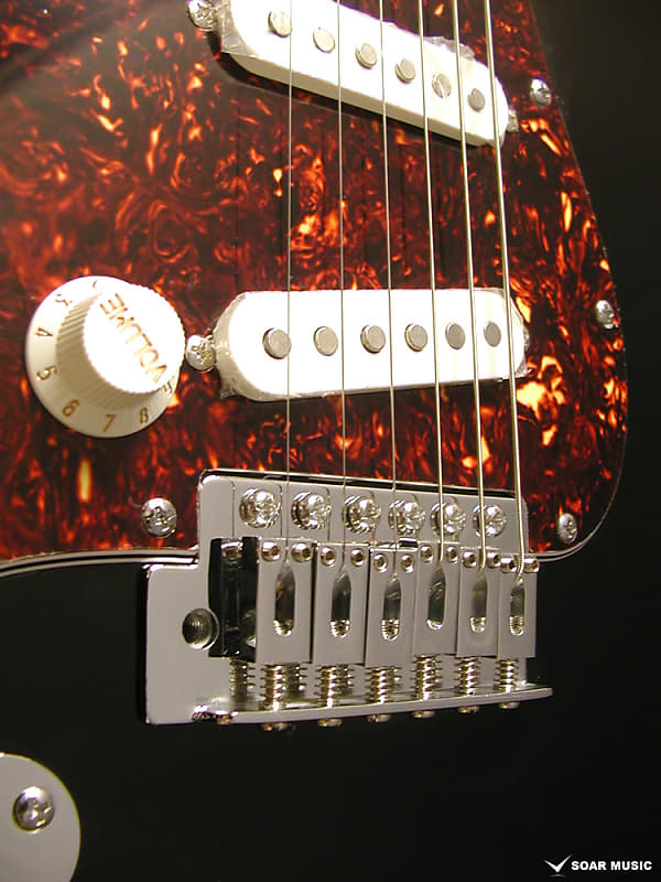 Bacchus BST-STD-LH/R - BLK Left handed Guitar Global