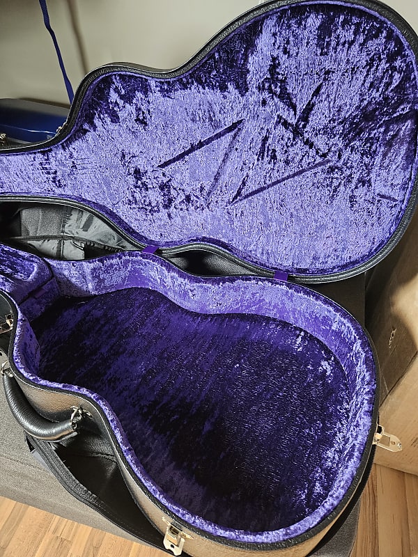 2017 Collings Traditional OM handmade guitar case with Reverb