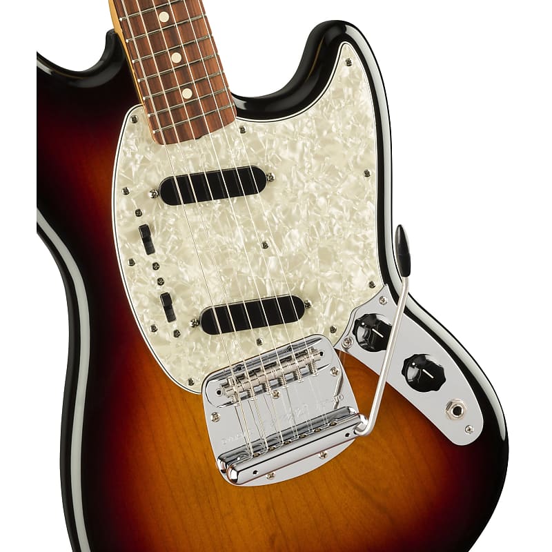 Fender Vintera '60s Mustang Guitar Pau Ferro Fingerboard - 3-Color Sunburst image 1