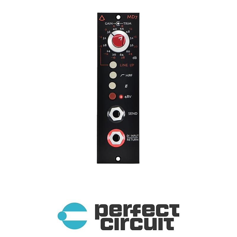 Avedis Audio MD7 500Series OpAmp Microphone Preamp Reverb