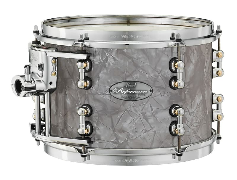 Pearl RFP1465S/C496 Reference Pure 6.5x14" Snare Drum in Platinum Smoke Marine (Made to Order) image 1
