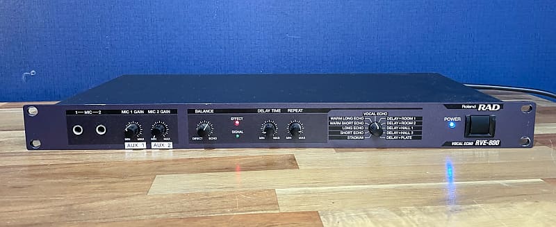 Roland RVE-800 Stereo Digital Echo [Vintage Japanese Delay Unit]