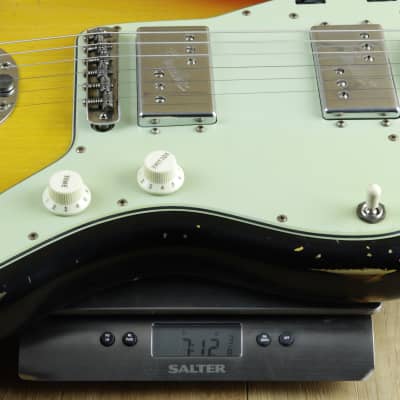 Fender Custom Shop Dealer Select CuNiFe Wide Range Jazzmaster Relic, 3 Tone Sunburst R124808 image 6