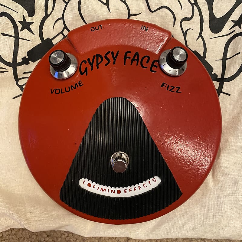 Lo-Fi Mind Effects GYPSY FACE FUZZ 2022 - Red | Reverb