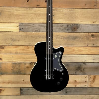 Danelectro 56 4-String Bass Guitar Black image 4